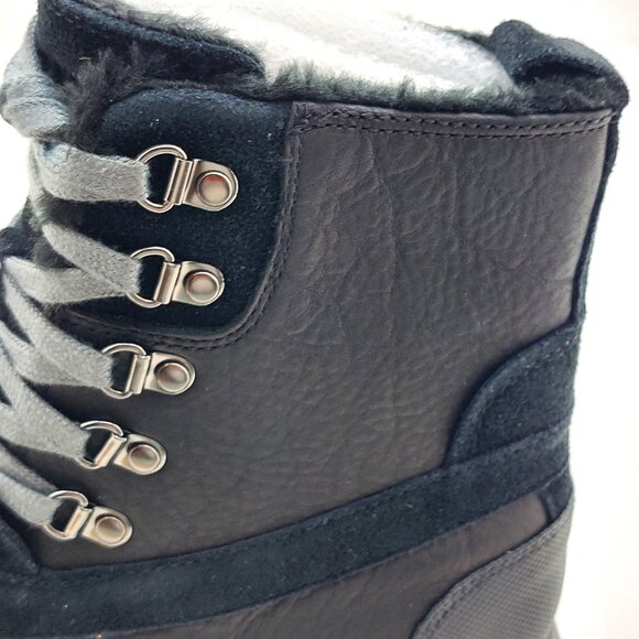 Rockport Women Se High Hiker Waterproof Black Boots Adiprene by Adidas - Picture 9 of 15